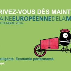 Semaine européenne de la mobilité du 16 au 22 septembre 2016